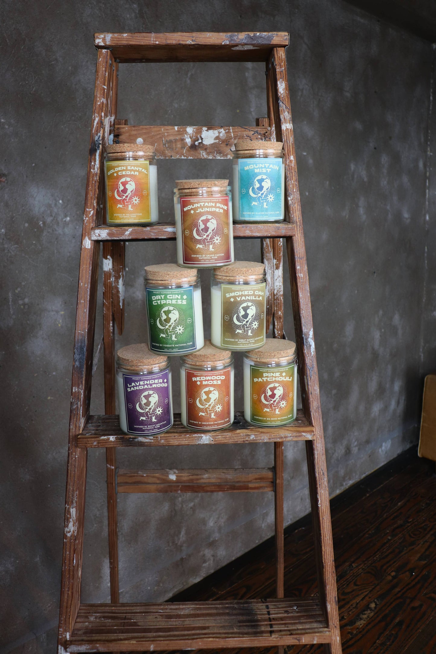 Lavender and Sandalwood Soy Candle - Rocky Mountain 11oz