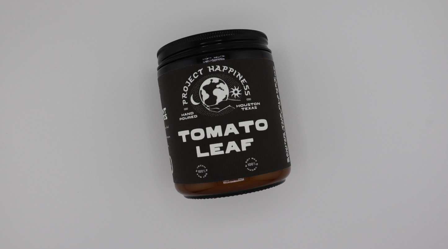 Tomato Leaf Soy Candle - 8oz