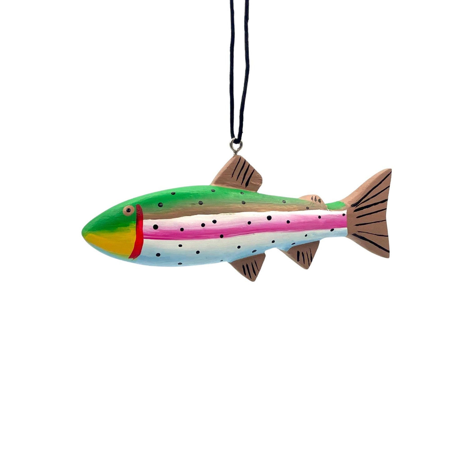 Rainbow Trout Balsa Ornament