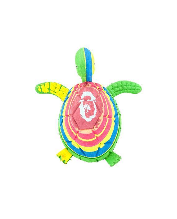 Recycled Flip-Flop Turtle Sculpture- colours vary