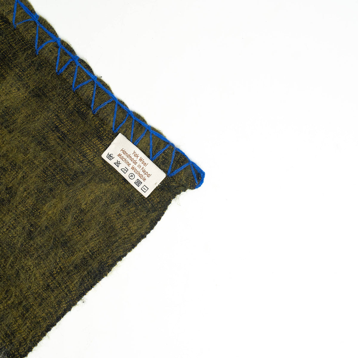 Extra Soft Yak Wool Blanket 46"x90" Handmade