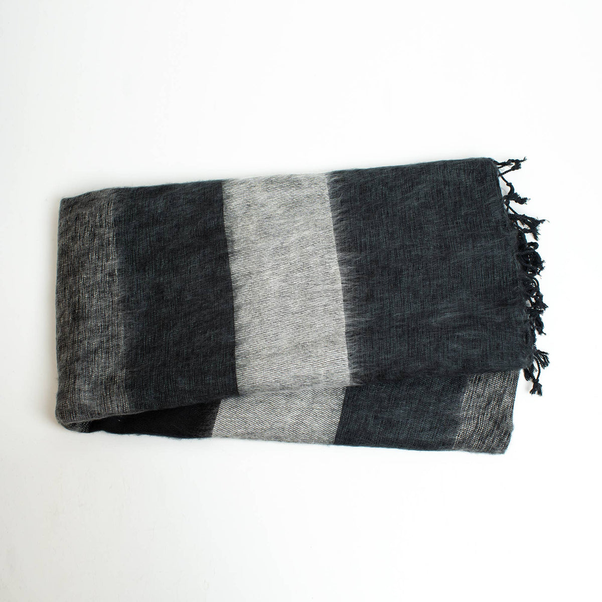 Extra Soft Yak Wool Blanket 46"x96" Handmade