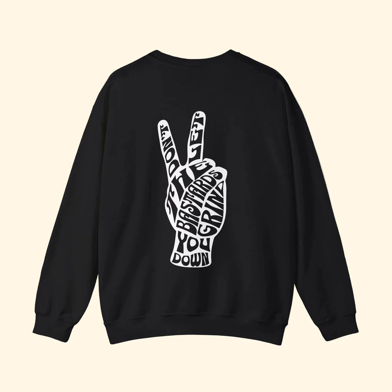 Don't Let the Bastards Get You Down- l/slv Sweatshirt