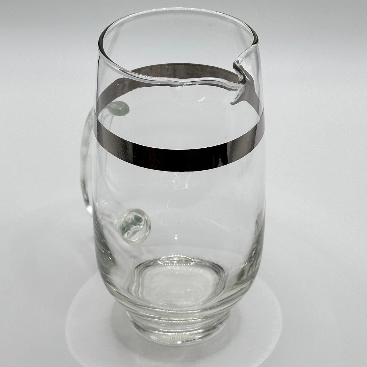 Dorothy Thorpe MCM Silver Band Martini Pitcher