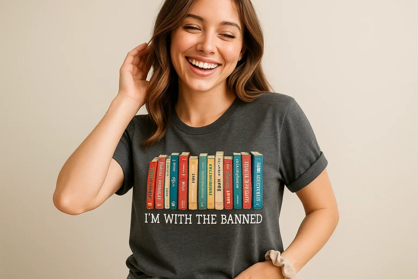 I'm With the Banned T-shirt Bella Canvas