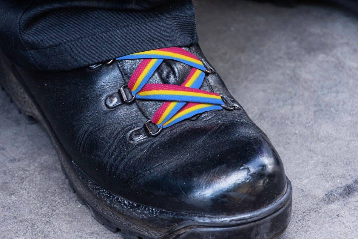 Pansexual Flag Shoe Laces (1 Pair)