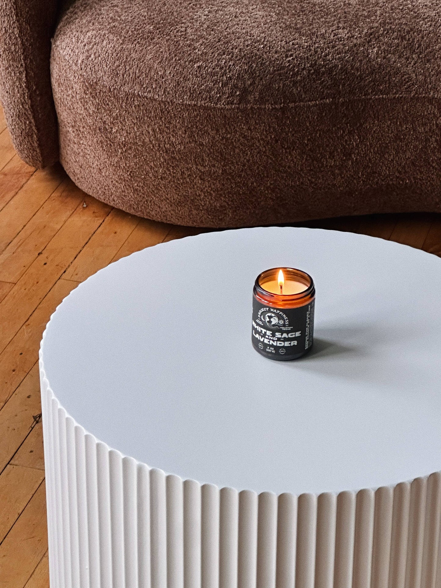 White Sage and Lavender Soy Candle - 8oz