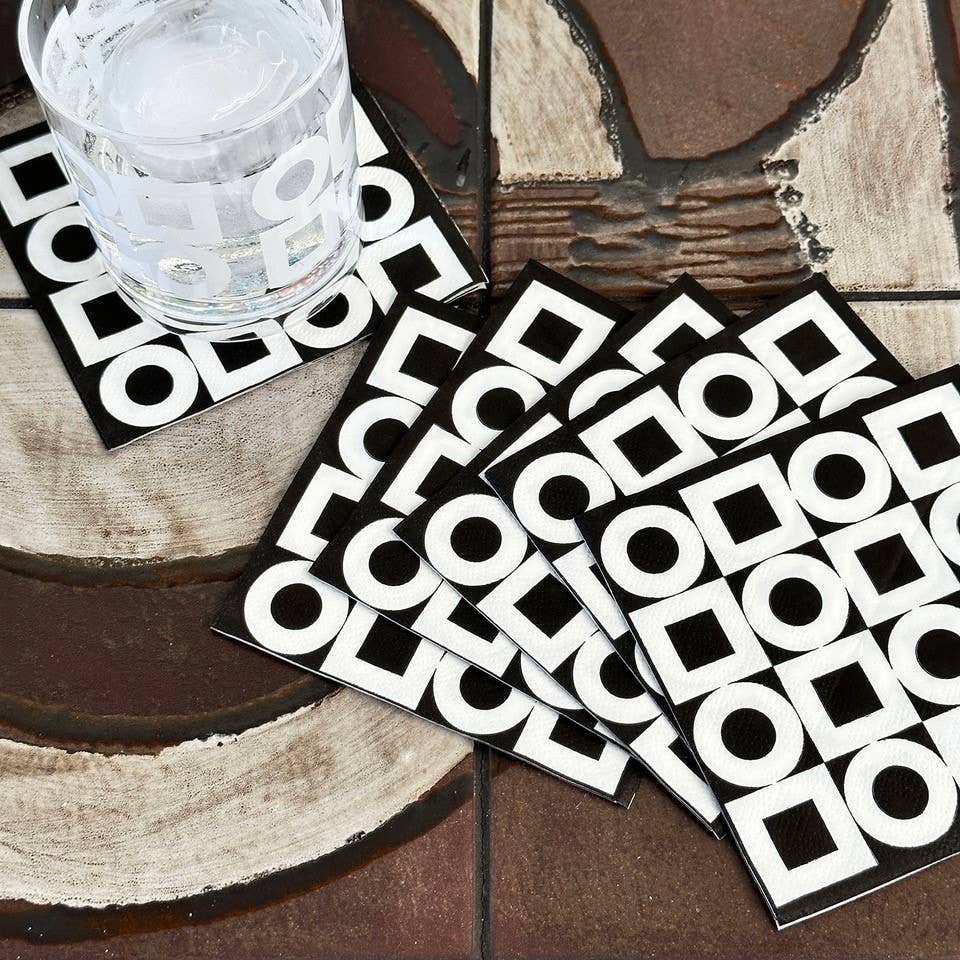 PSP-Modernista Paper Cocktail Napkin Set
