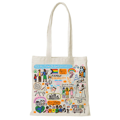 Family Equality Tote Bag
