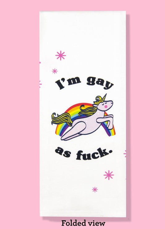 I'm Gay as F*ck Dishtowel