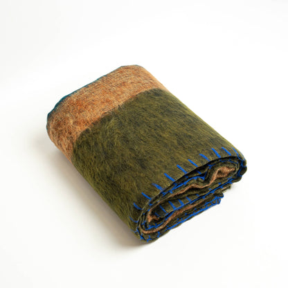 Extra Soft Yak Wool Blanket  46"x90" Handmade