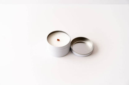 Peppermint mocha Holiday candle collection 4 oz. tin