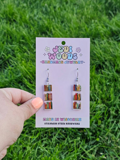 Bookish Earring Dangles
