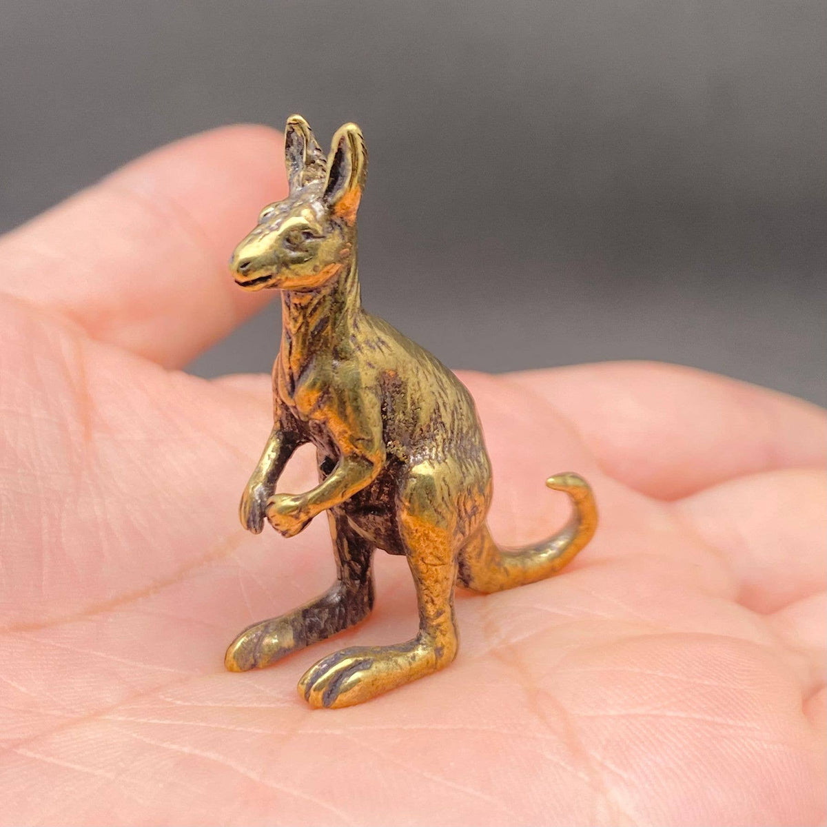 Brass Kangaroo Crafts Desktop Ornaments Decoration
