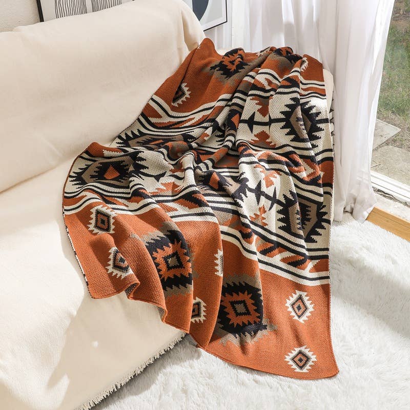 Retro Aztec Soft & Cozy Blanket