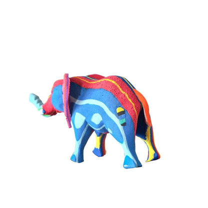 Kenyan Heritage Elephant Flip Flop Sculpture- colours vary