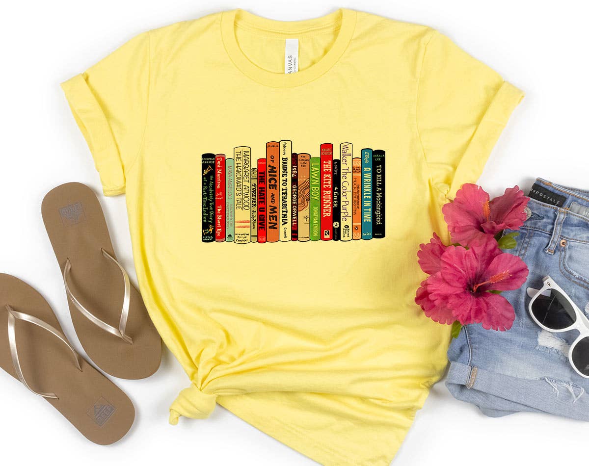 Banned Books - Teacher First Amendment T-Shirt