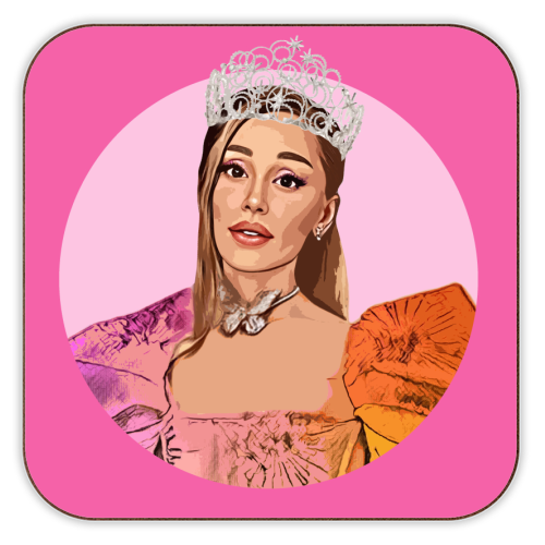 Coasters Glinda 'The Good Witch' by DOLLY WOLFE