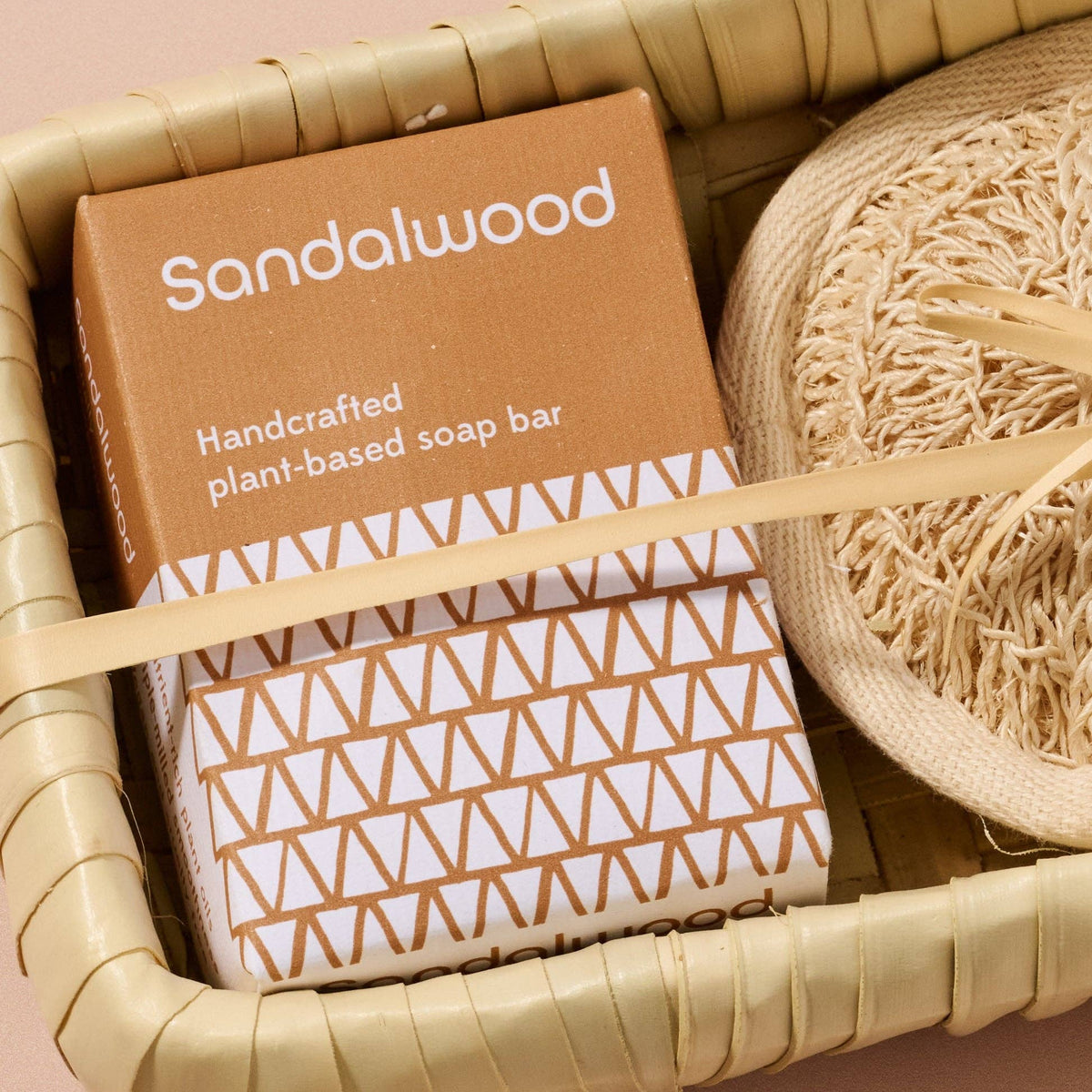 Taaja Sandalwood and Aloe Soap/Body Scrubber Set