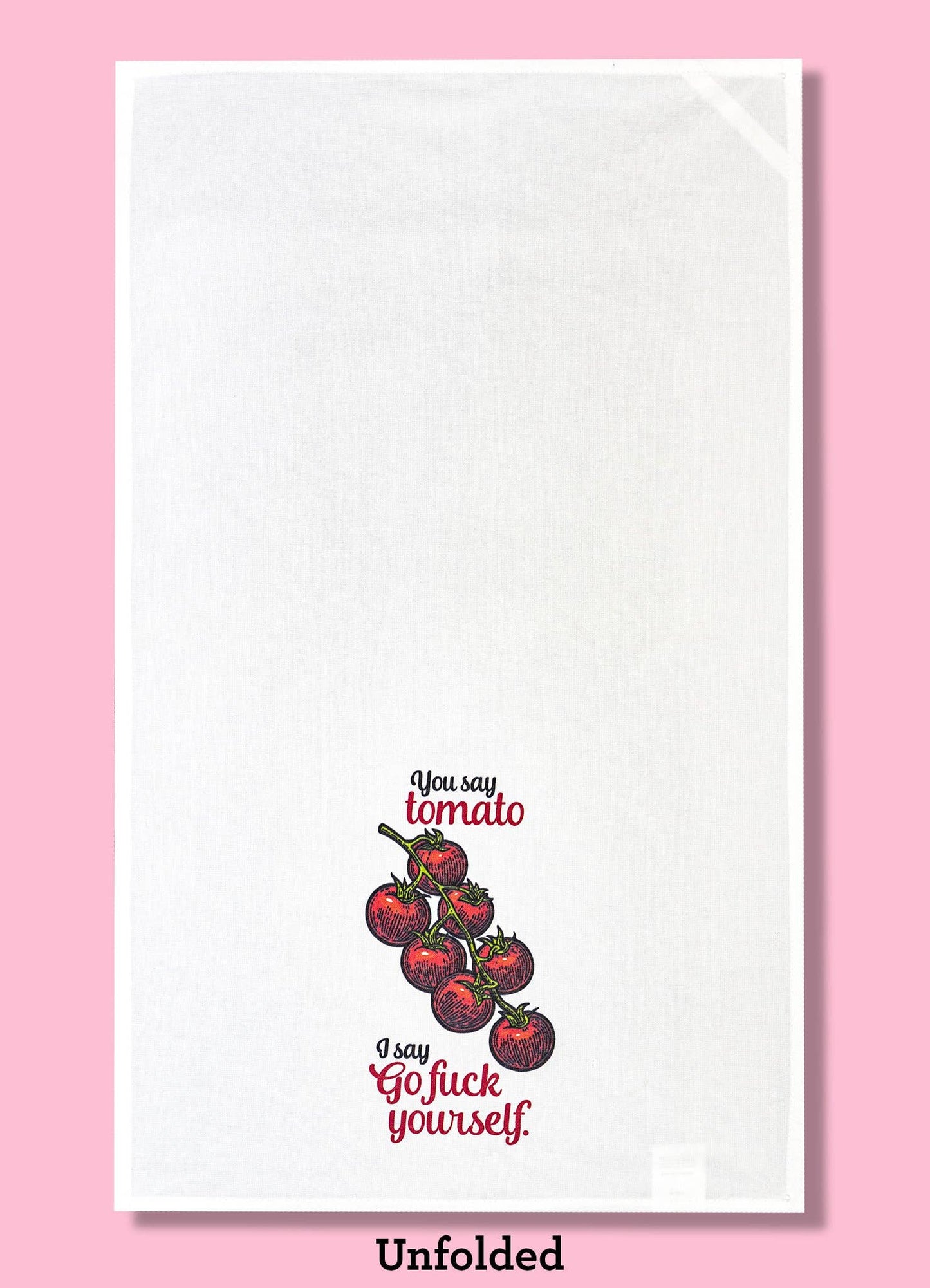 You Say Tomato Dishtowel