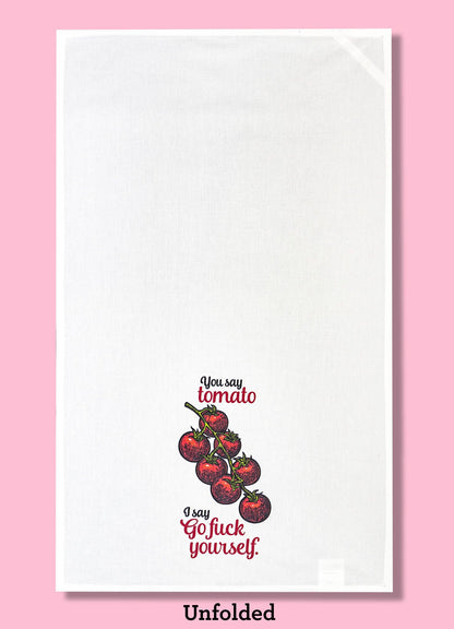 You Say Tomato Dishtowel