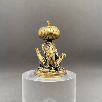 Brass Pumpkin Ghost Crafts Decoration Desktop Ornaments