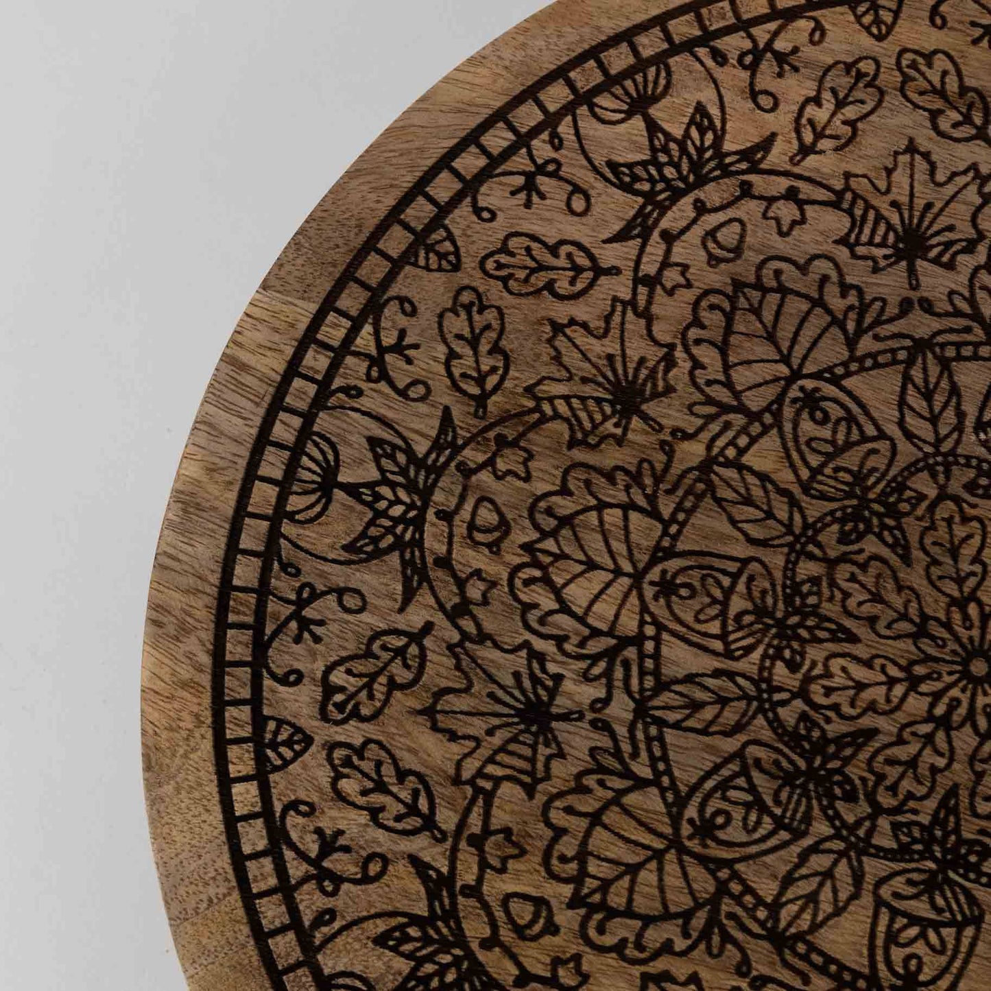 Mandala Wooden Lazy Susan *