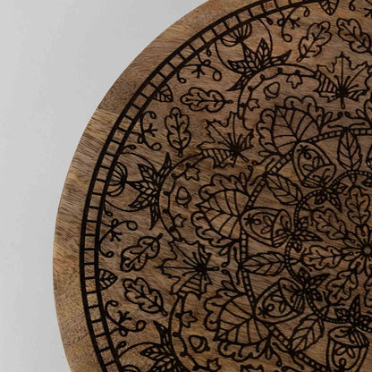 Mandala Wooden Lazy Susan *