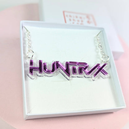 Huntr/x Kpop Demon Hunters necklace