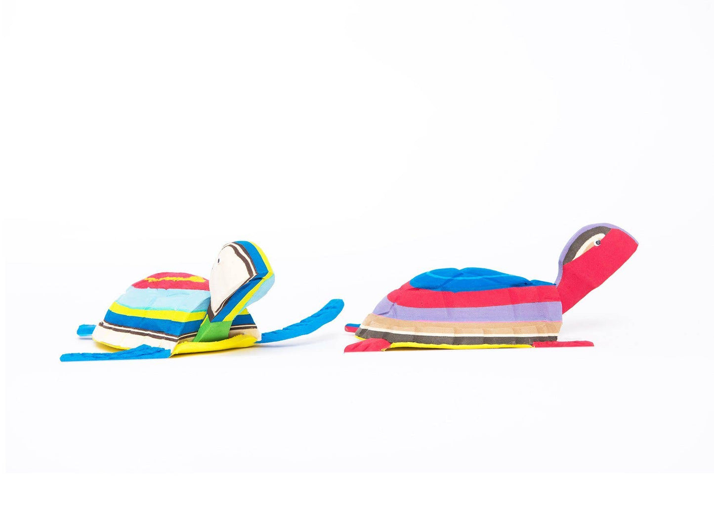 Recycled Flip-Flop Turtle Sculpture- colours vary