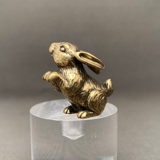 Brass Bunny Crafts Decoration Desktop Ornaments
