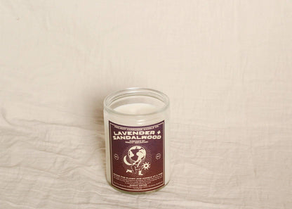 Lavender and Sandalwood Soy Candle - Rocky Mountain 11oz