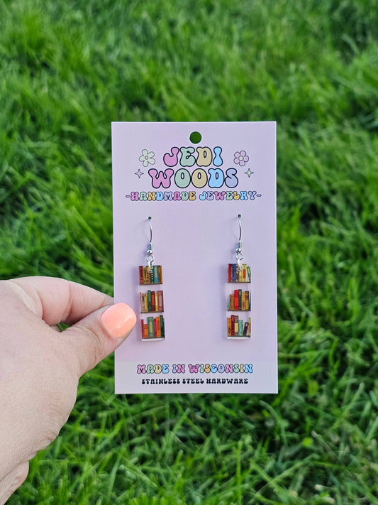 Bookish Earring Dangles