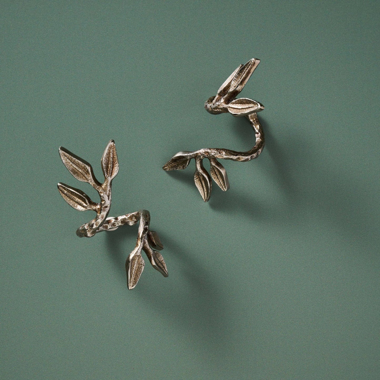 * Olive Branch Napkin Rings - Set of 2