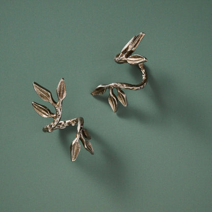 * Olive Branch Napkin Rings - Set of 2