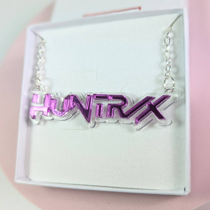 Huntr/x Kpop Demon Hunters necklace