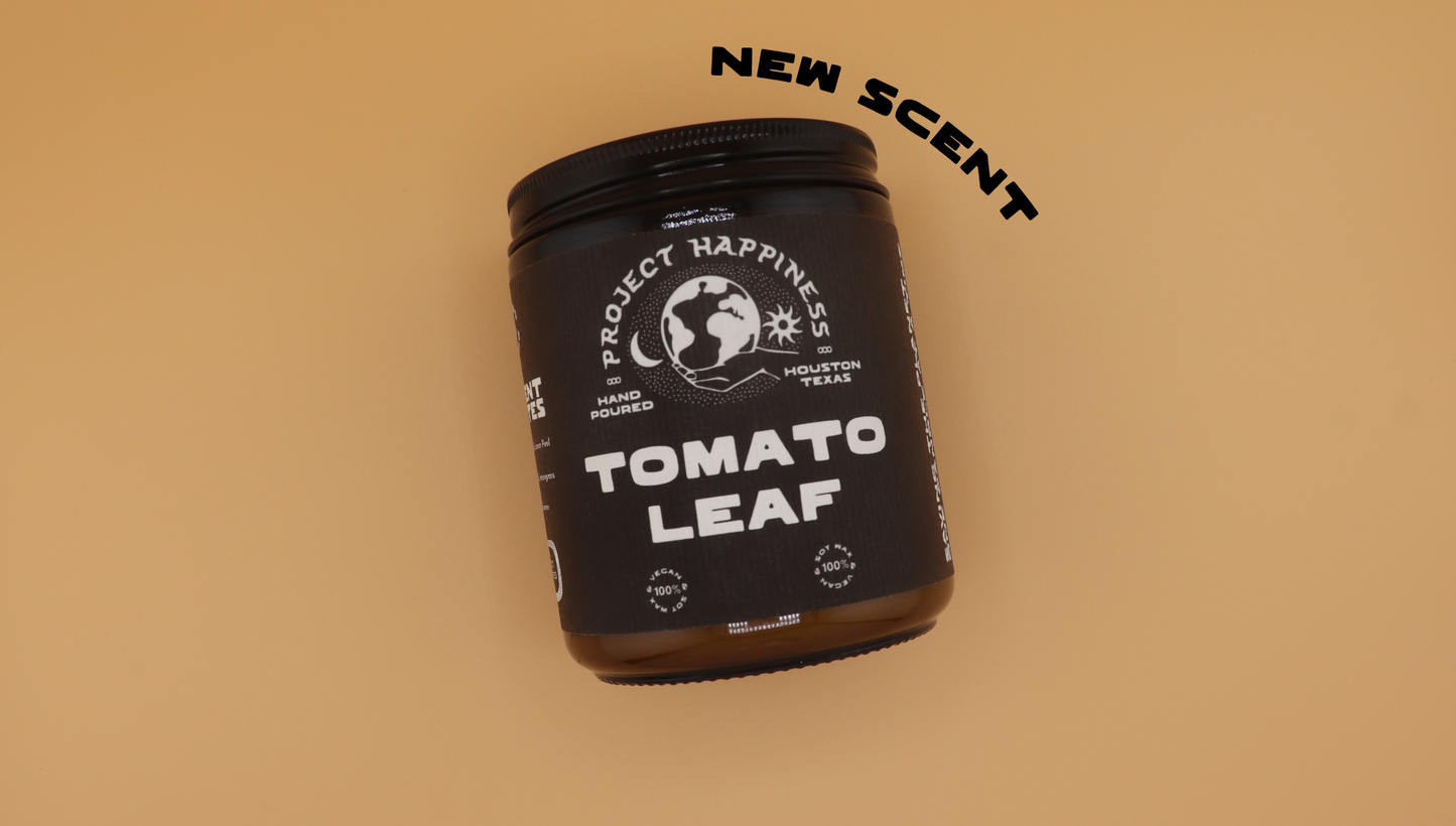 Tomato Leaf Soy Candle - 8oz