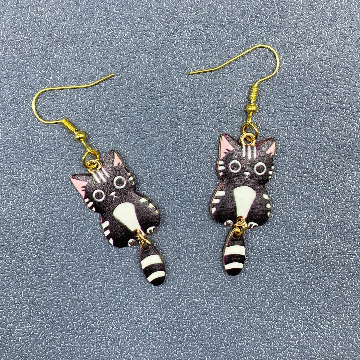 Cat Dangle Earrings