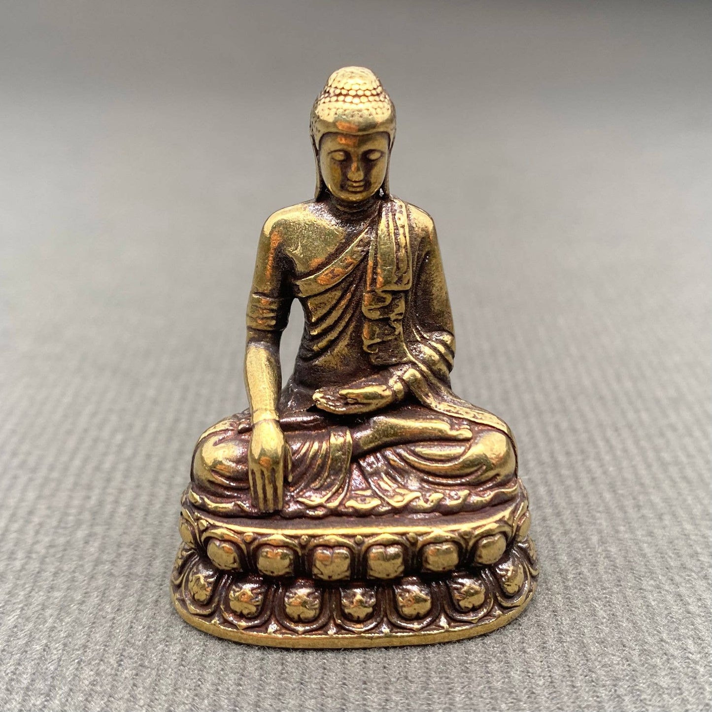 Brass Buddha statue  Crafts Desktop Ornaments Decoration