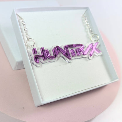 Huntr/x Kpop Demon Hunters necklace