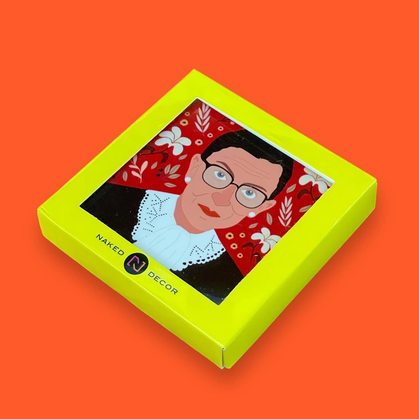 RBG Floral Coaster Set!