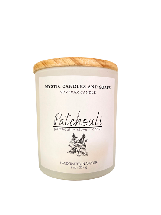 Patchouli Handcrafted Soy Wax Candle