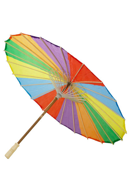 Rainbow Sunshade Oilpaper Umbrella 32"