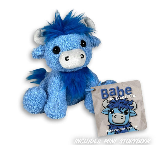 BABE THE BLUE OX 6" Plush Toy Minnesota