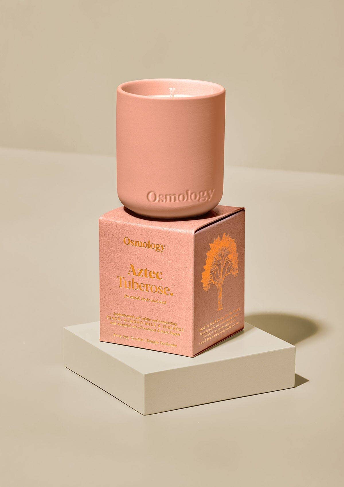 Aztec Tuberose Mini Scented Votive Candle