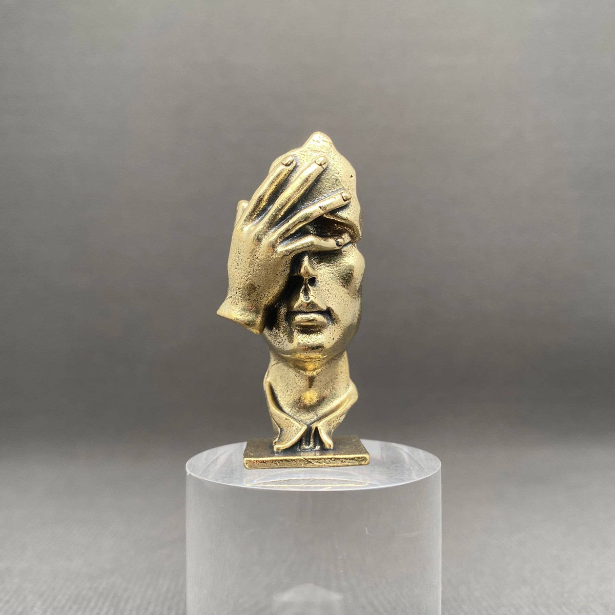 Brass Abstract Figurine Crafts Decoration Desktop Ornaments