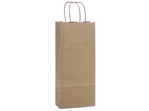 Recycled Brown Kraft Paper Retail Shopping Bags