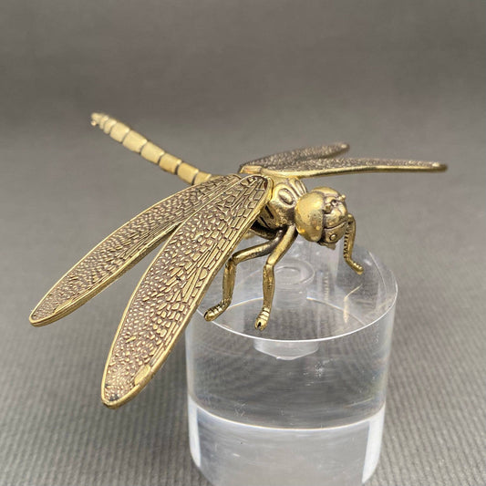 Brass Dragonfly Crafts Decoration Desktop Ornaments