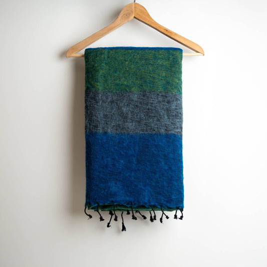Extra Soft Yak Wool Blanket  46"x90" Handmade