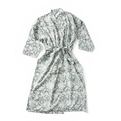 Avani Floral Block Print Robe